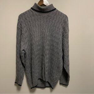 Vintage T2 100% Cotton Men’s Medium Turtleneck Sweater